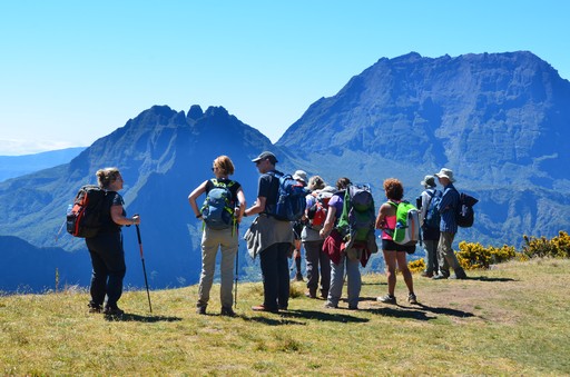 guide accompagnateur randonnée montagne réunion